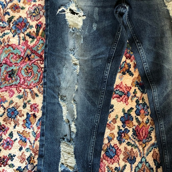 Pacsun Confor stretch shredded jeans NWT 36x32 - Picture 7 of 10